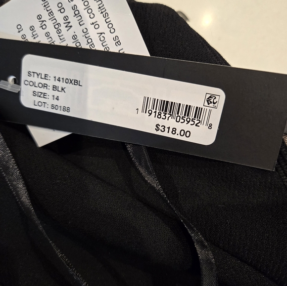 Avery G Illusion Hemline Mermaid Gown - Picture 11 of 13